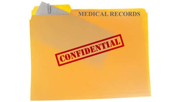confidential medical records